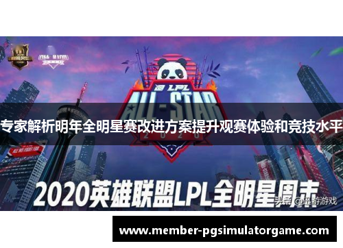 专家解析明年全明星赛改进方案提升观赛体验和竞技水平