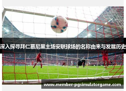 深入探寻拜仁慕尼黑主场安联球场的名称由来与发展历史